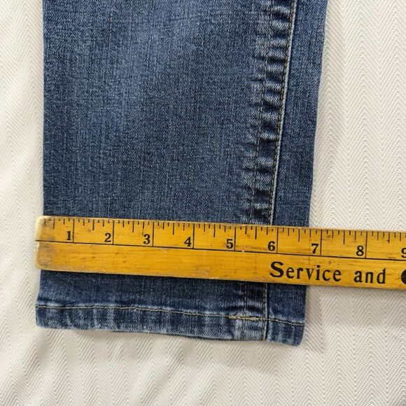 Calvin Klein Ankle Length Jeans Women’s Sz 8 Medium Washed Denim Cropped CK - Picture 8 of 11